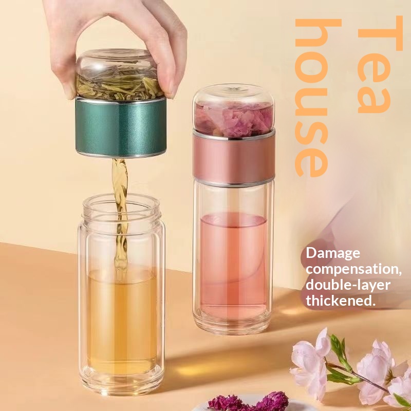 Double-walled Glass Separation Cup