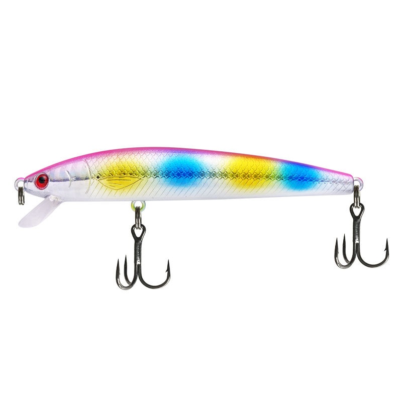 Lure Minnow With Rattling Beads Floating Plastic Lure Artificial Bait