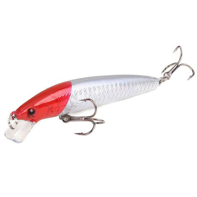 Lure Minnow With Rattling Beads Floating Plastic Lure Artificial Bait