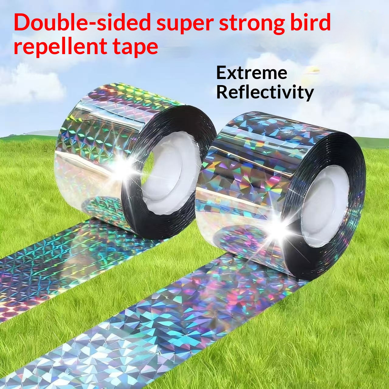 Laser Bird-repelling Ribbons For Orchards