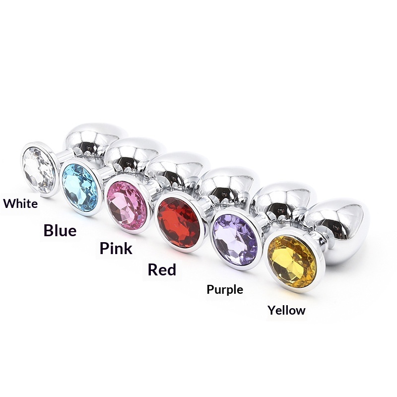 Stainless Steel Threaded Butt Plug Toy