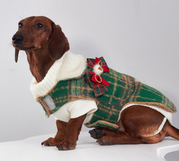 Christmas Themed Pet Clothing Dog Coats