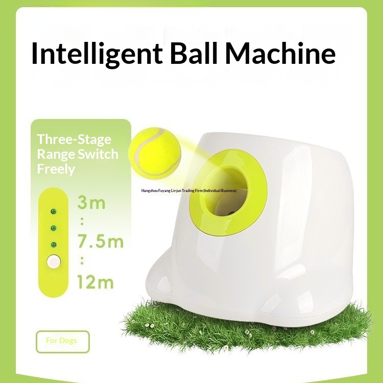 Dog Toy Tennis Ball Pet Ball-Throwing Automatic Launcher