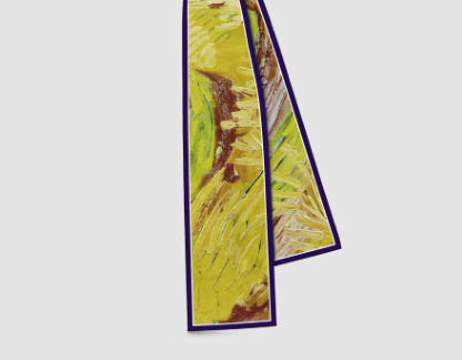 Dunhuang Silk Scarf Headband Ribbon Streamer 6