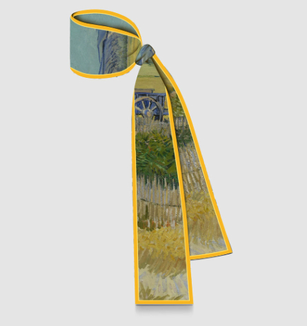 Dunhuang Silk Scarf Headband Ribbon Streamer 3