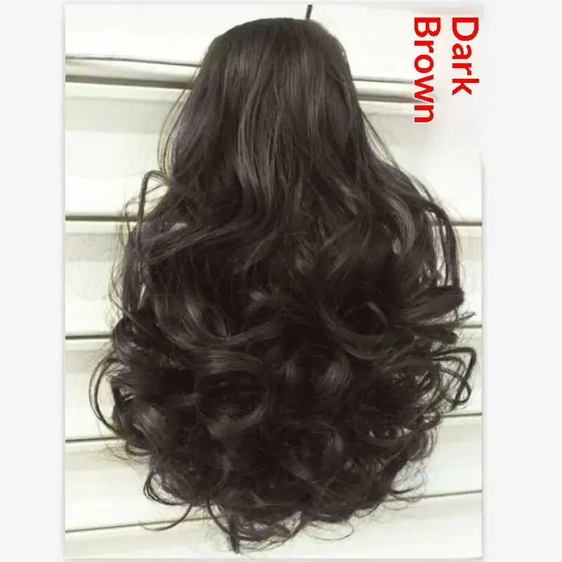 Short Curly Ponytail Tiger-claw Clip