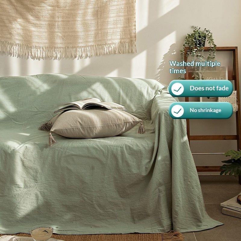 Instagram-inspired Sofa Cover In Yellow Pink And Greenfully Covering And Cat-claw Resistant 3