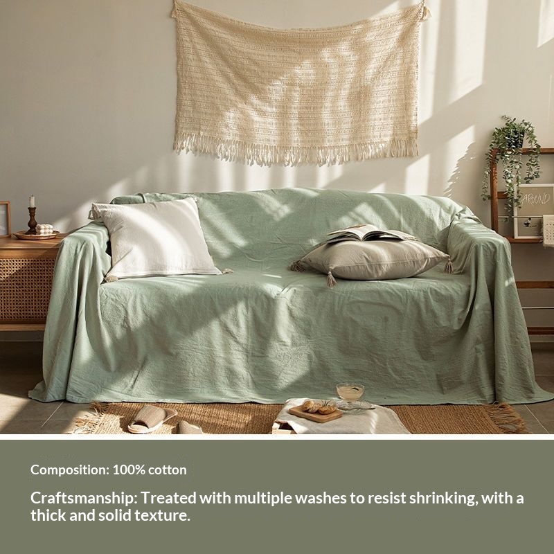 Instagram-inspired Sofa Cover In Yellow Pink And Greenfully Covering And Cat-claw Resistant 6