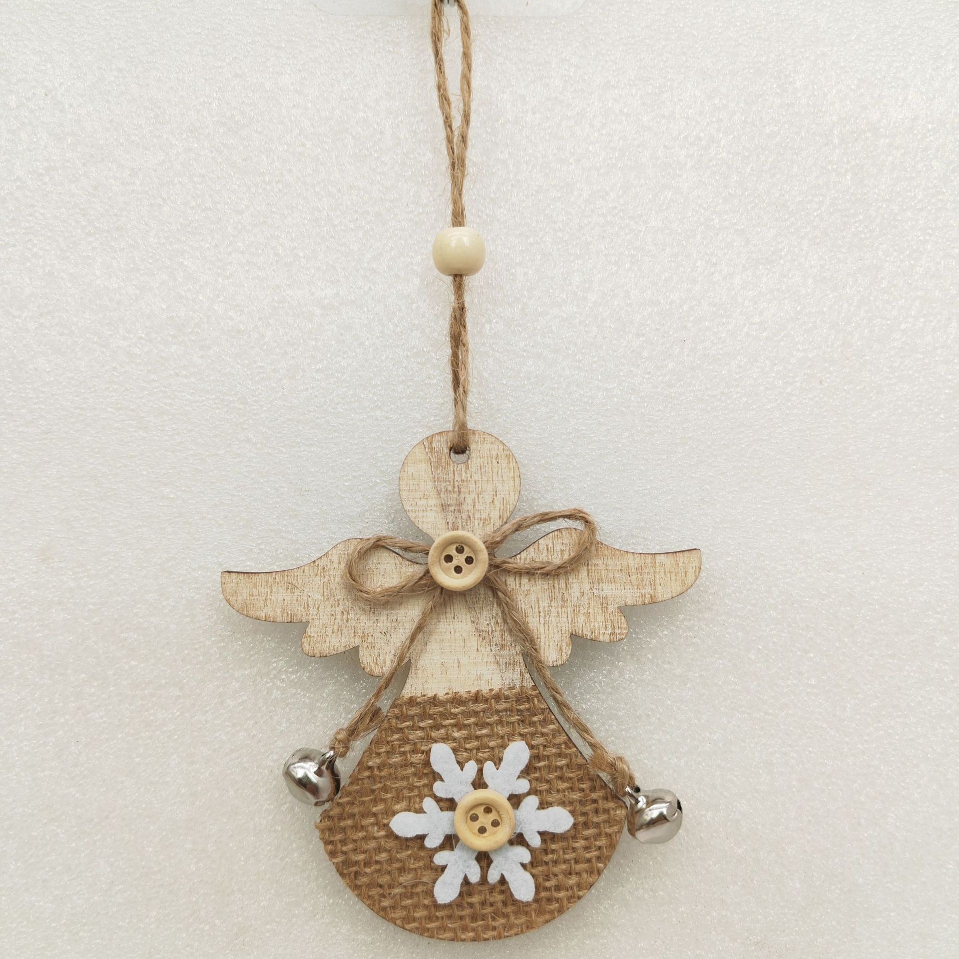 Rustic Christmas Star Wooden Christmas Tree Decor Style