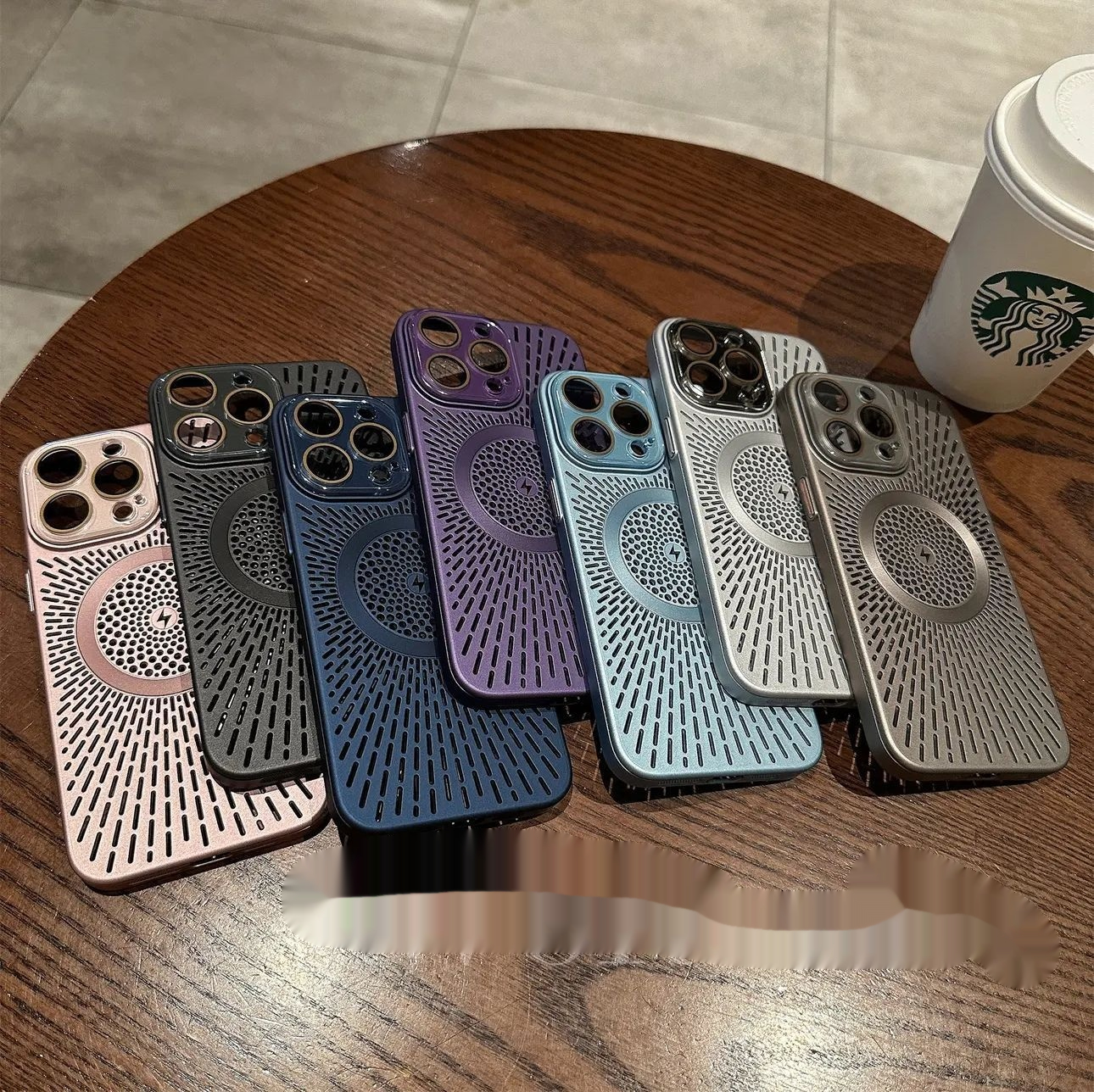 Ice-cool Heat Dissipation Breathable Lens Film Phone Case For The 17 Pro Max