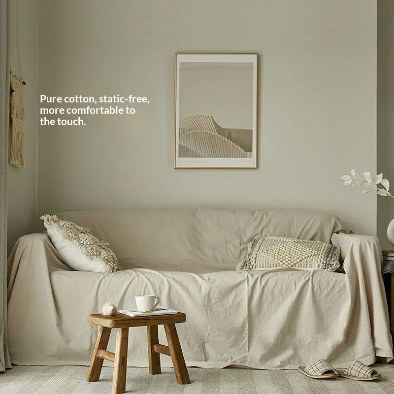 Instagram-inspired Sofa Cover In Yellow Pink