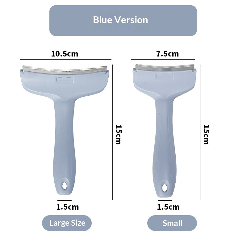 Pet Macaron Curved Blade Hair Removal Comb