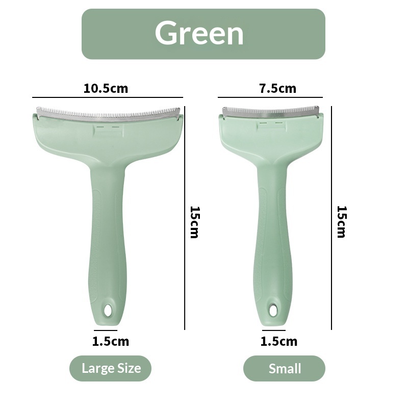 Pet Macaron Curved Blade Hair Removal Comb