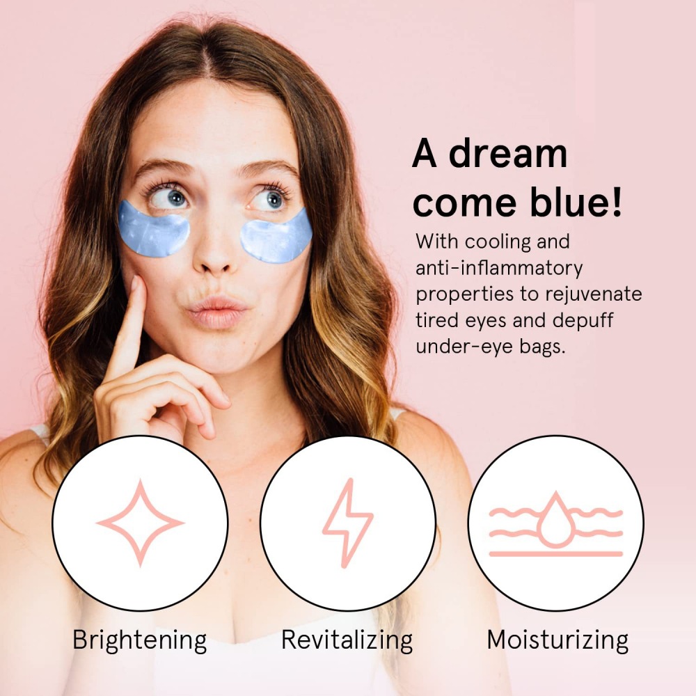 Blue Collagen Eye Mask