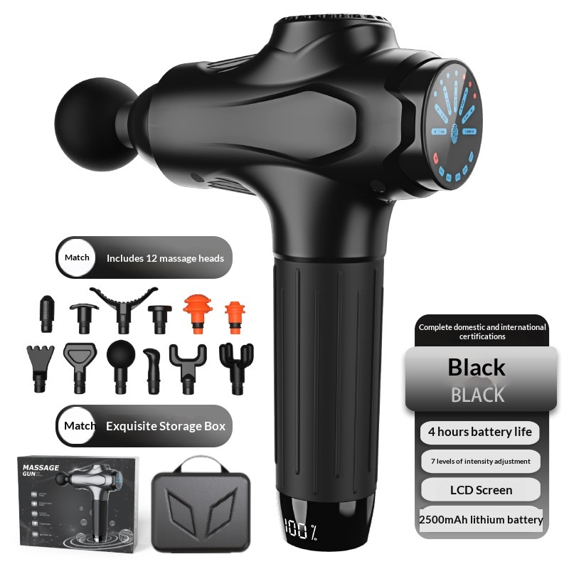 Pistolet à fascia avec vitesse d'étirement réglable et écran LCD – Image 2