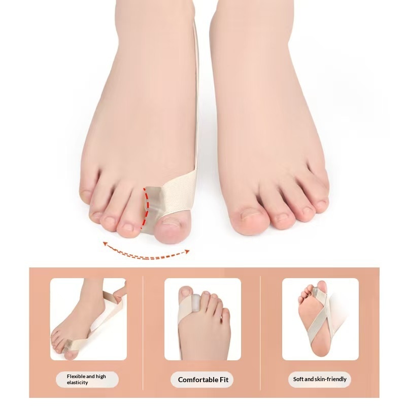 Anti-friction High Heels For Hallux Valgus With Adjustable Invisible Corrective Inserts