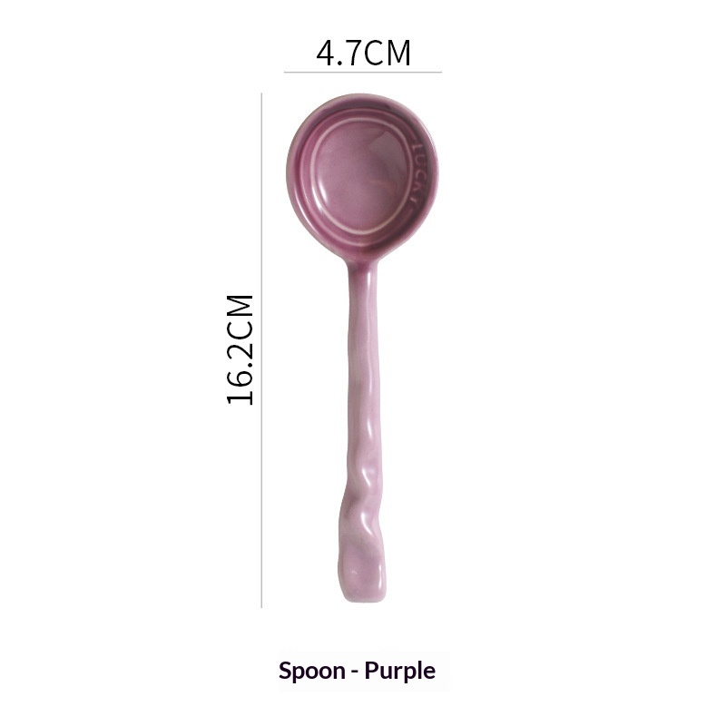 High-fashion Insta-worthy Dessert And Soup Spoon For Home Use 12