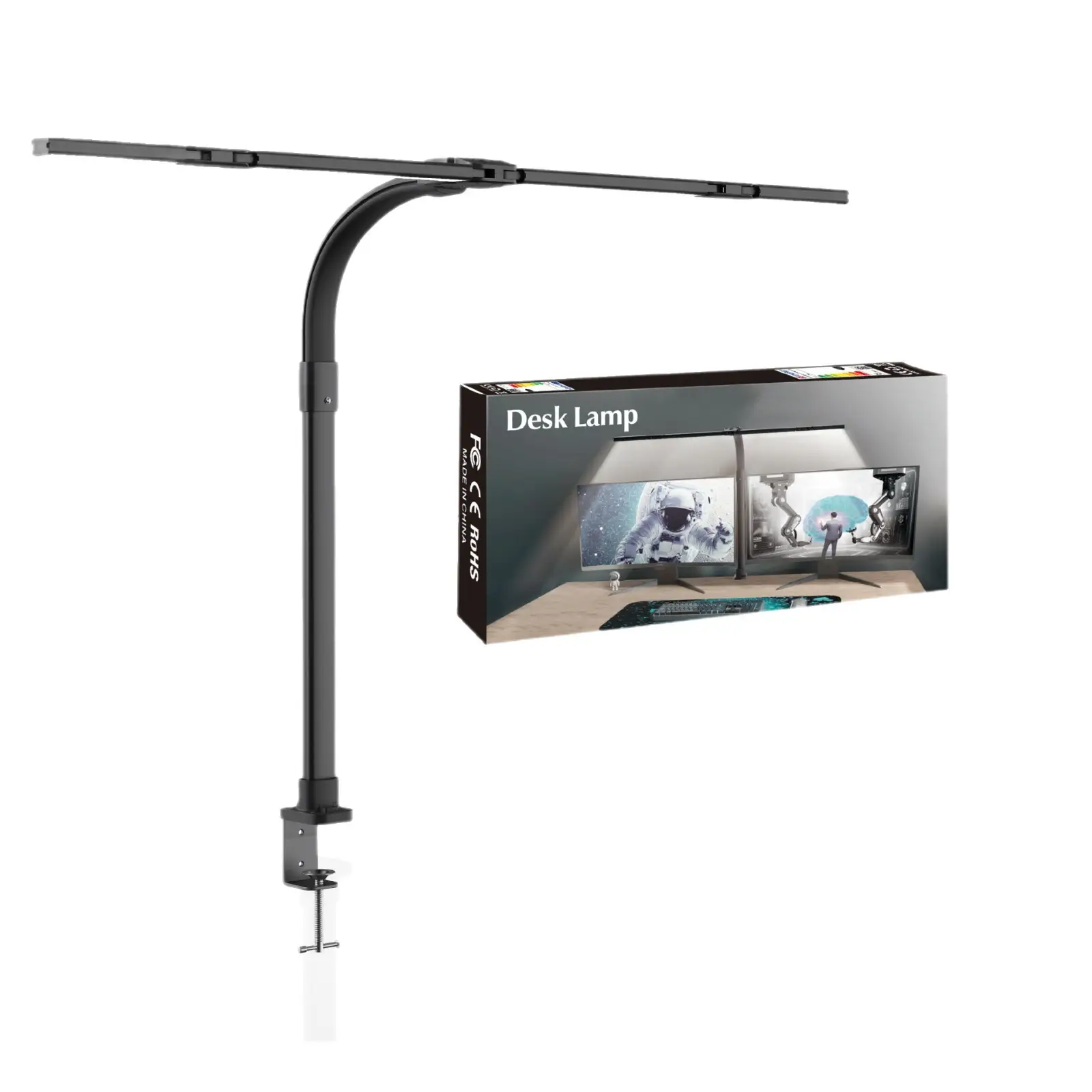 LED Full-Spectrum Anti-Blue Light Myopia-Preventing Eye-Care Desk Lamp For Studying And Reading