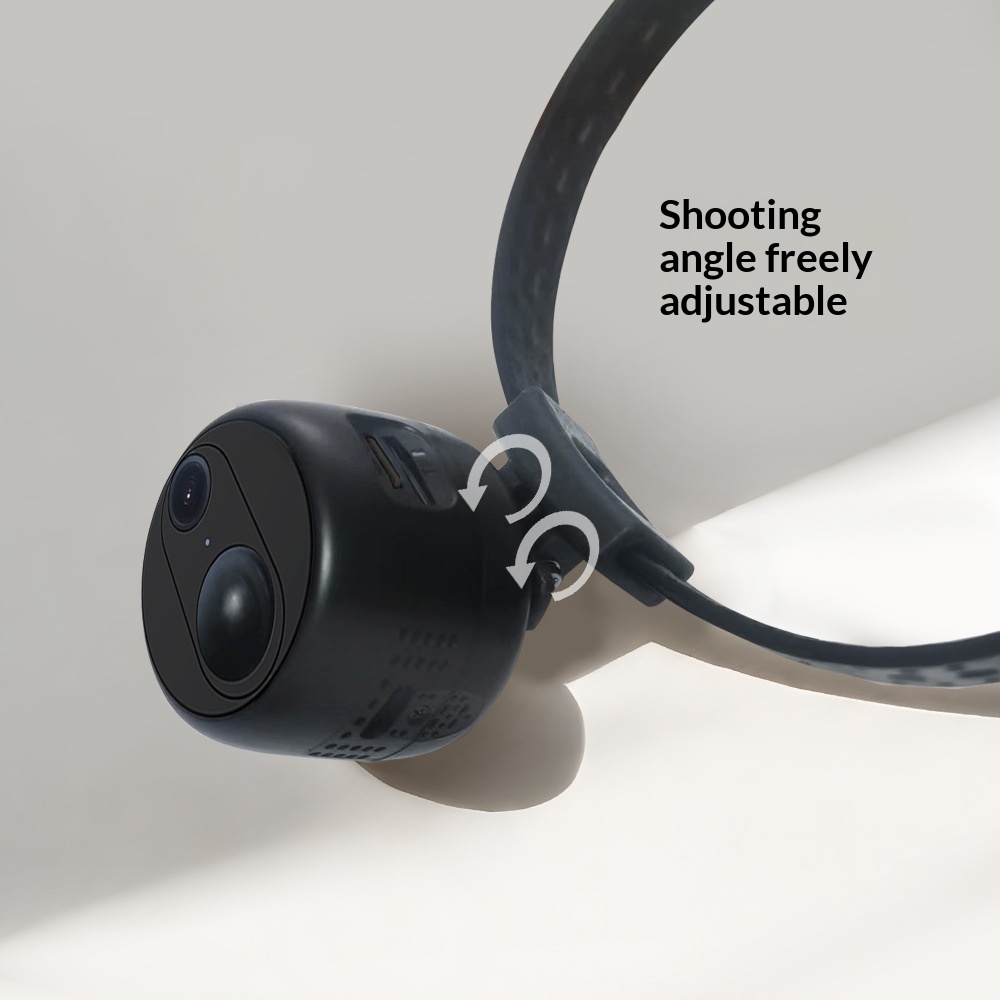 4G Pet-View Camera Recorder Collar Strap