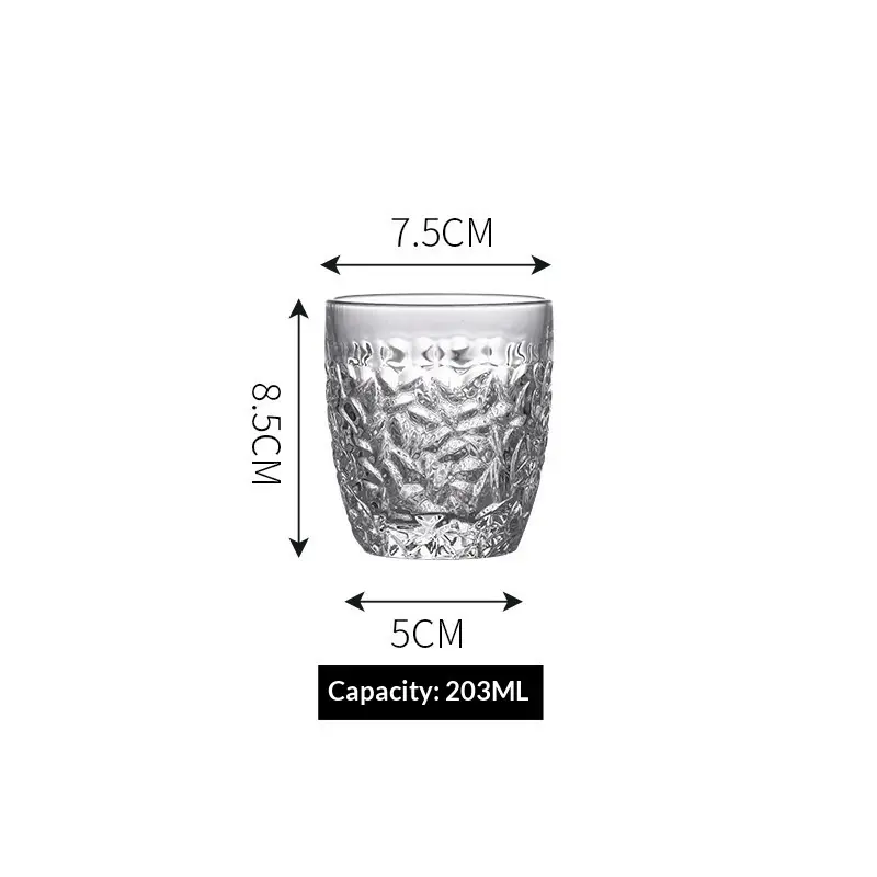 Whiskey And Western Liquor Glass For Home Use