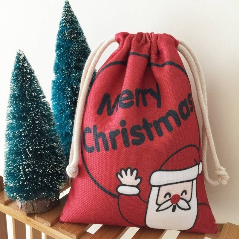 Santa Claus Packaging Extra Large New Year Gift Bag