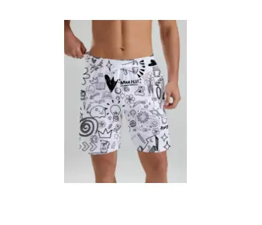 Mens Stylish Casual Hawaiian Beach Shorts