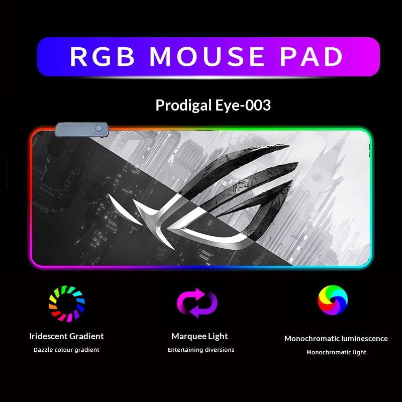 Anti-slip RGB-illuminated Mouse Pad 5