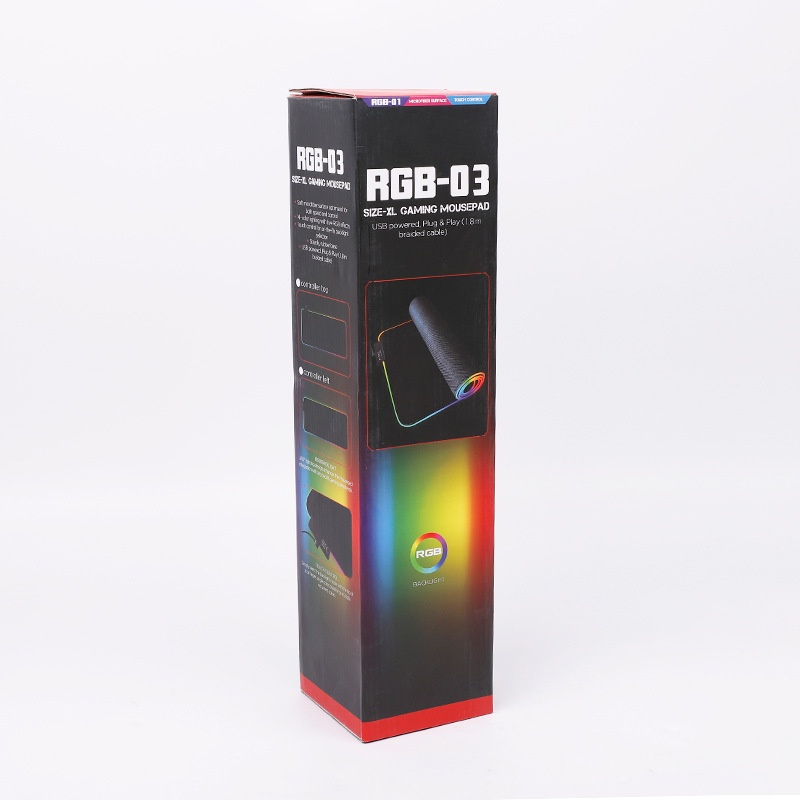 Anti-slip RGB-illuminated Mouse Pad 10