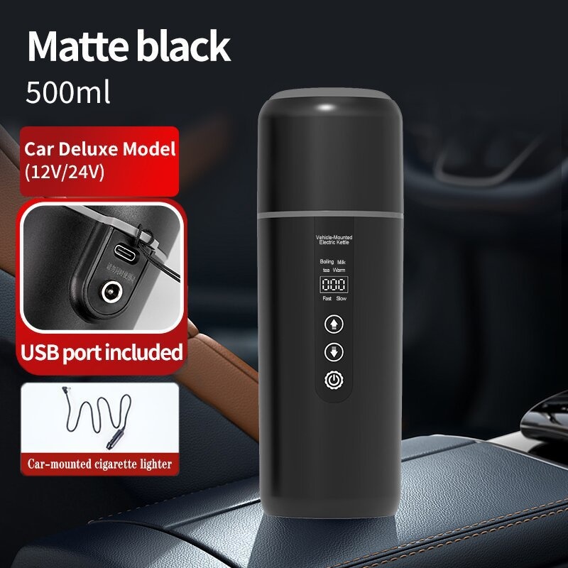 Portable Car-compatible USB Heating Cup 7