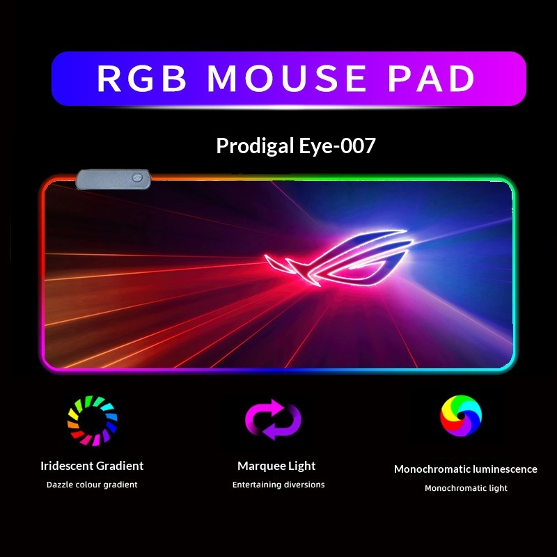 Anti-slip RGB-illuminated Mouse Pad
