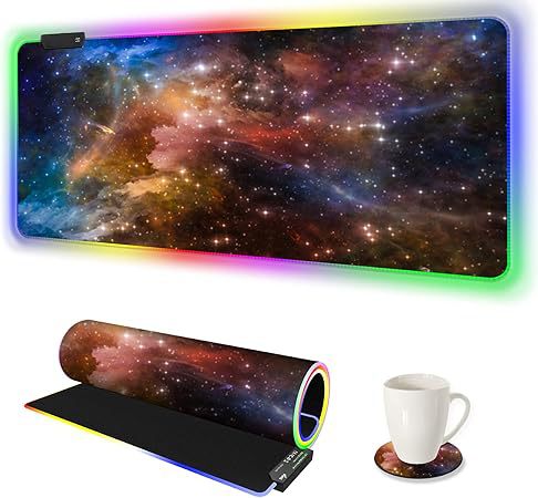 Gaming And Office USB RGB Backlit Mouse Pad 2