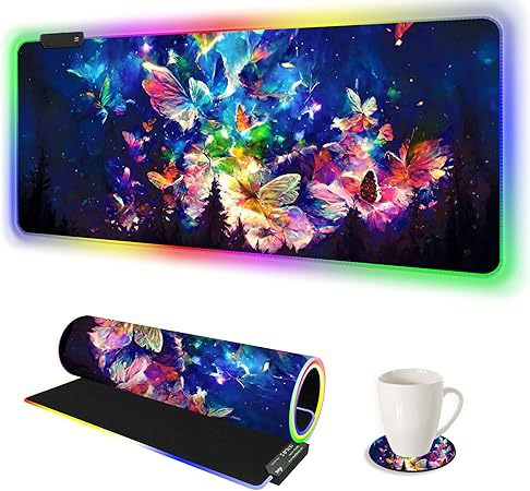 Gaming And Office USB RGB Backlit Mouse Pad 3