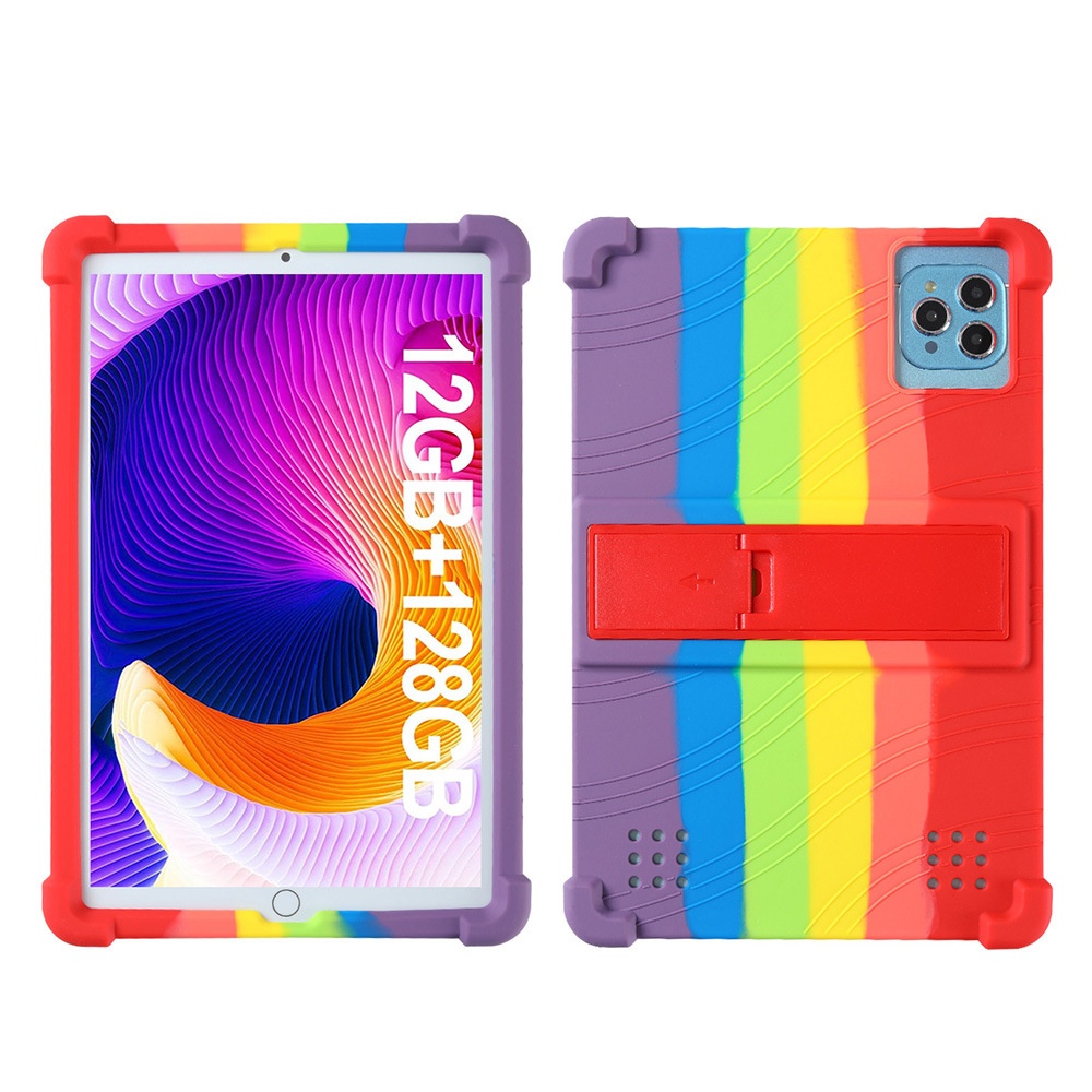 Tablet Case With Three Camera Cutouts Anti-drop Protective Cover For Learning Tablets