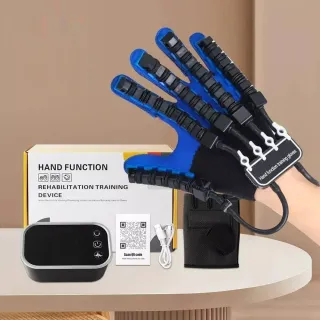 Left Right Hand Finger Rehabilitation Exerciser Robot Glov