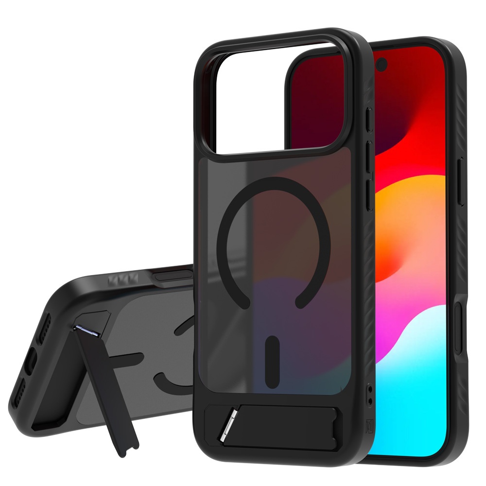 Skin-feel Magnetic Kickstand Phone Case - Image 5