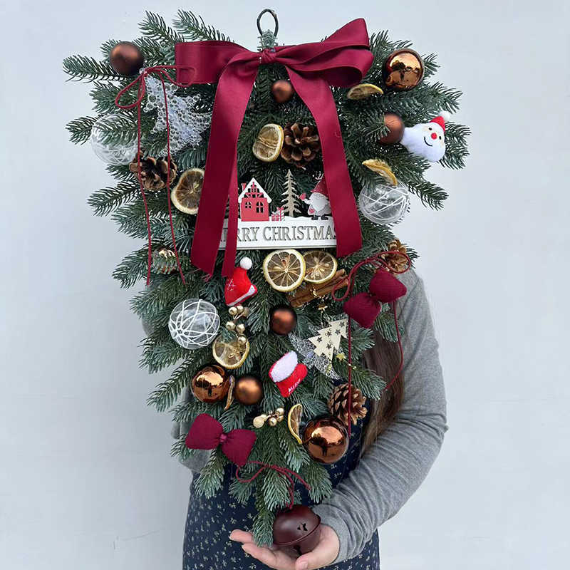 Creative Christmas Scene Setup Wall Decorations