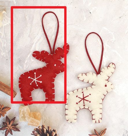 Hand-sewn Wool Felt Snowflake Socks And Elk Pendants 9