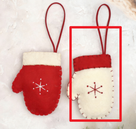 Hand-sewn Wool Felt Snowflake Socks And Elk Pendants 12