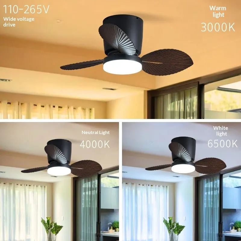 Retro Ceiling Fan Light