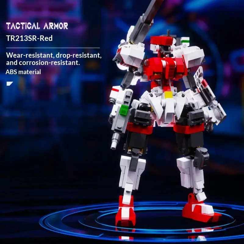 Mech Warrior Robot Kids Educational DIY Building Blocks