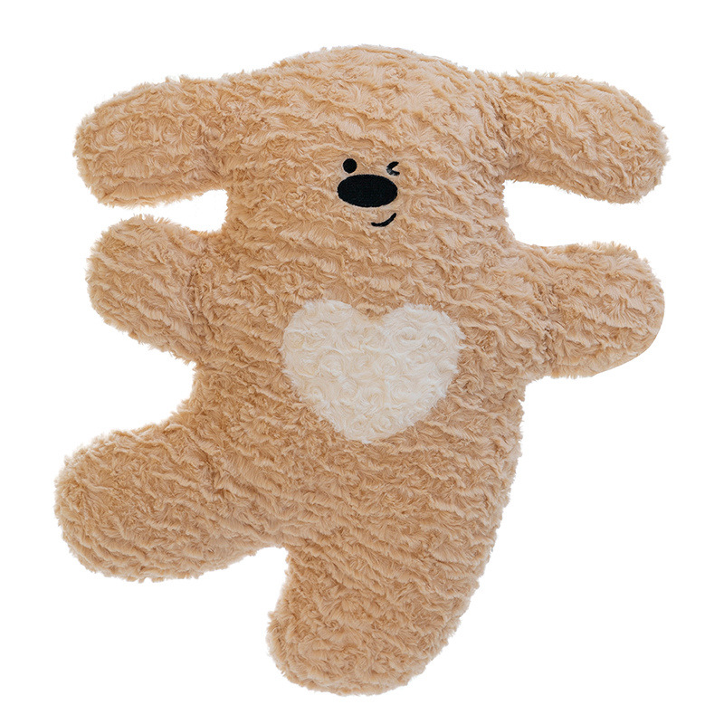 Cheerful Puppy Plush ToyChildrens Doll Hug PillowSleep Companion DollBaby Plush ToyLumbar Support Cushion