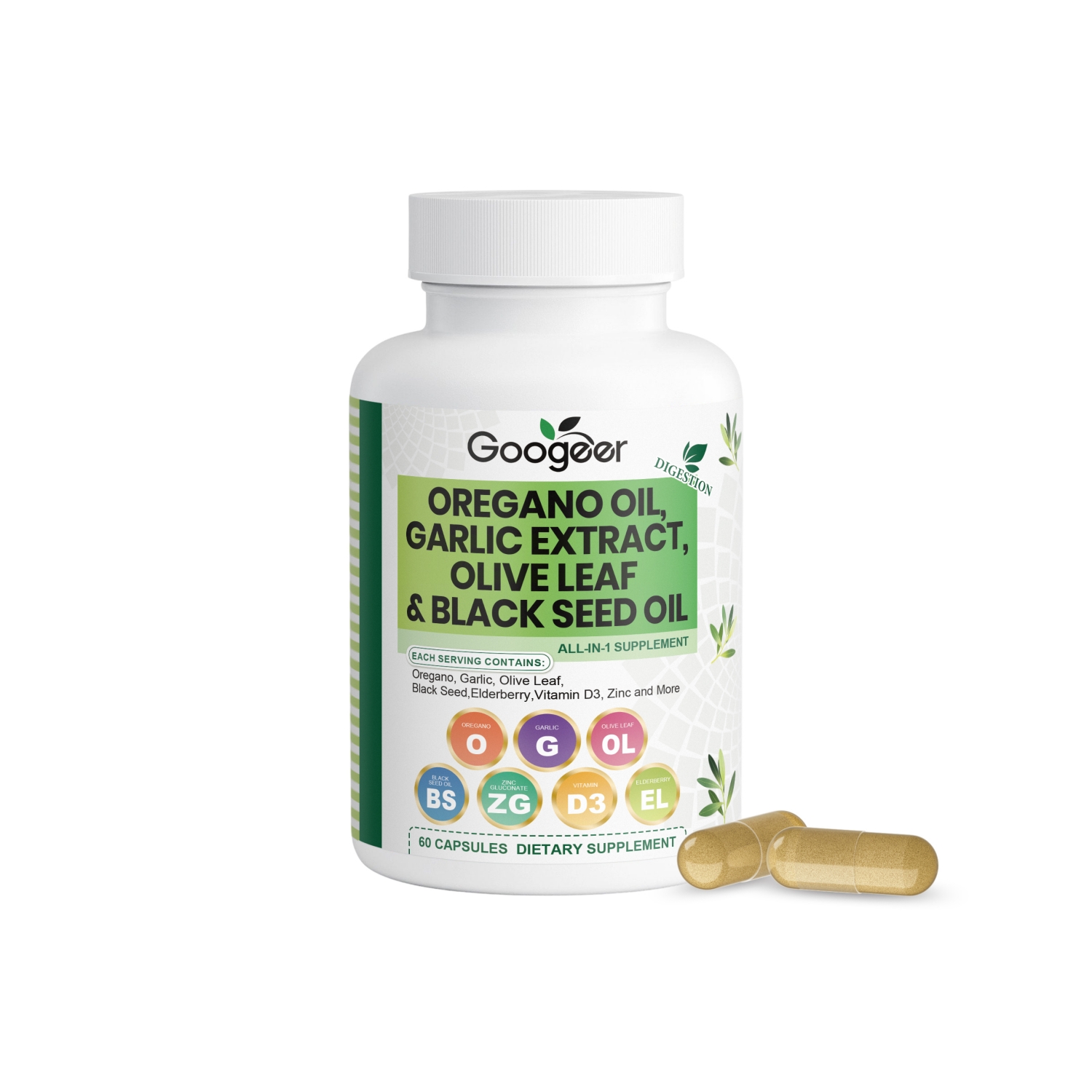 Full-effect Immune Digestion Health Support Capsule