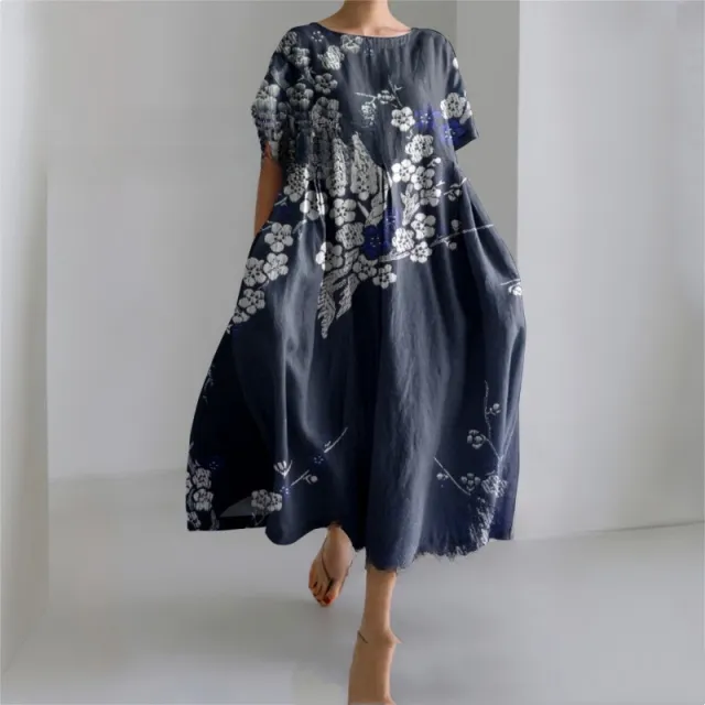 Springsummer Stylish Loose fitting Casual Short sleeve Dress Bj1410992838732 M - Shop at LoveMi