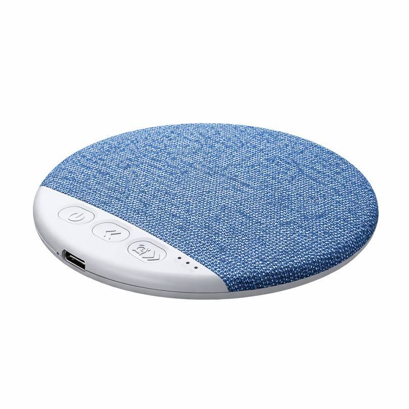 Ultra-Thin White Noise Bluetooth Speaker for Pillow - Wireless Sleep Aid Device with Soothing Sounds for Bedtime Relaxation — foto 2