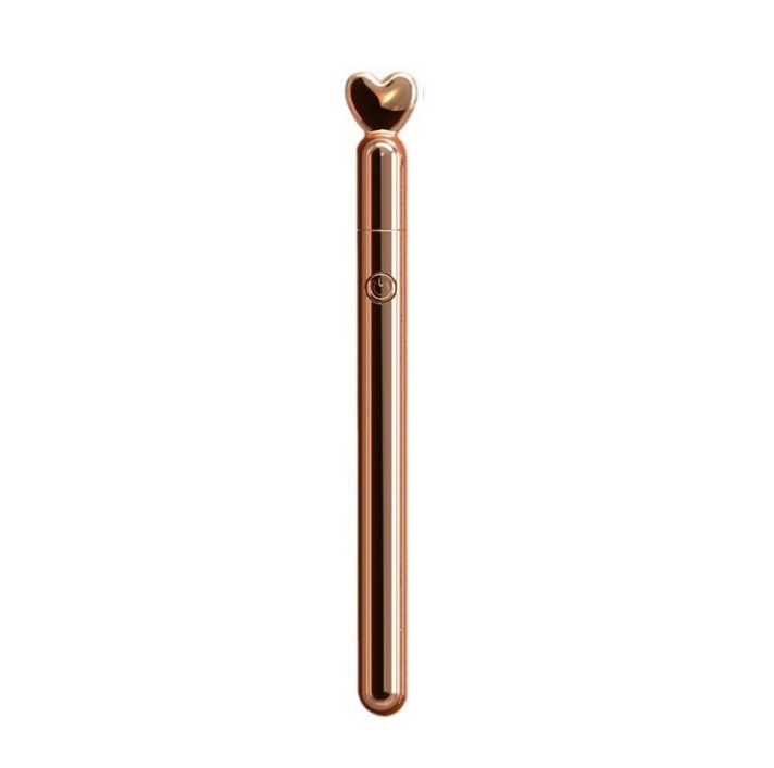 Womens Rose Gold Vibrating Massage Pen