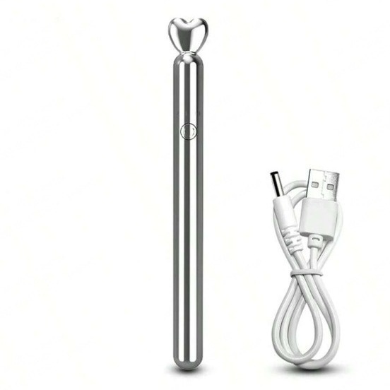 Womens Rose Gold Vibrating Massage Pen