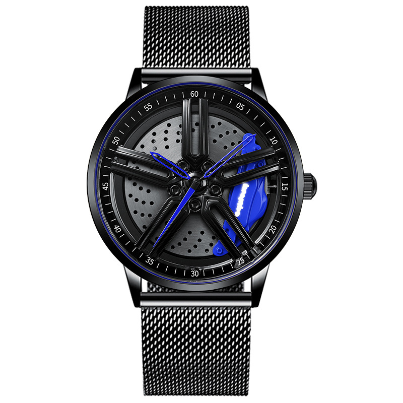 Three-dimensional Hollowed-out Cross-border Quartz Watches In A Hundred Styles