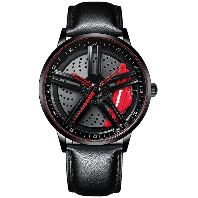 Three-dimensional Hollowed-out Cross-border Quartz Watches In A Hundred Styles