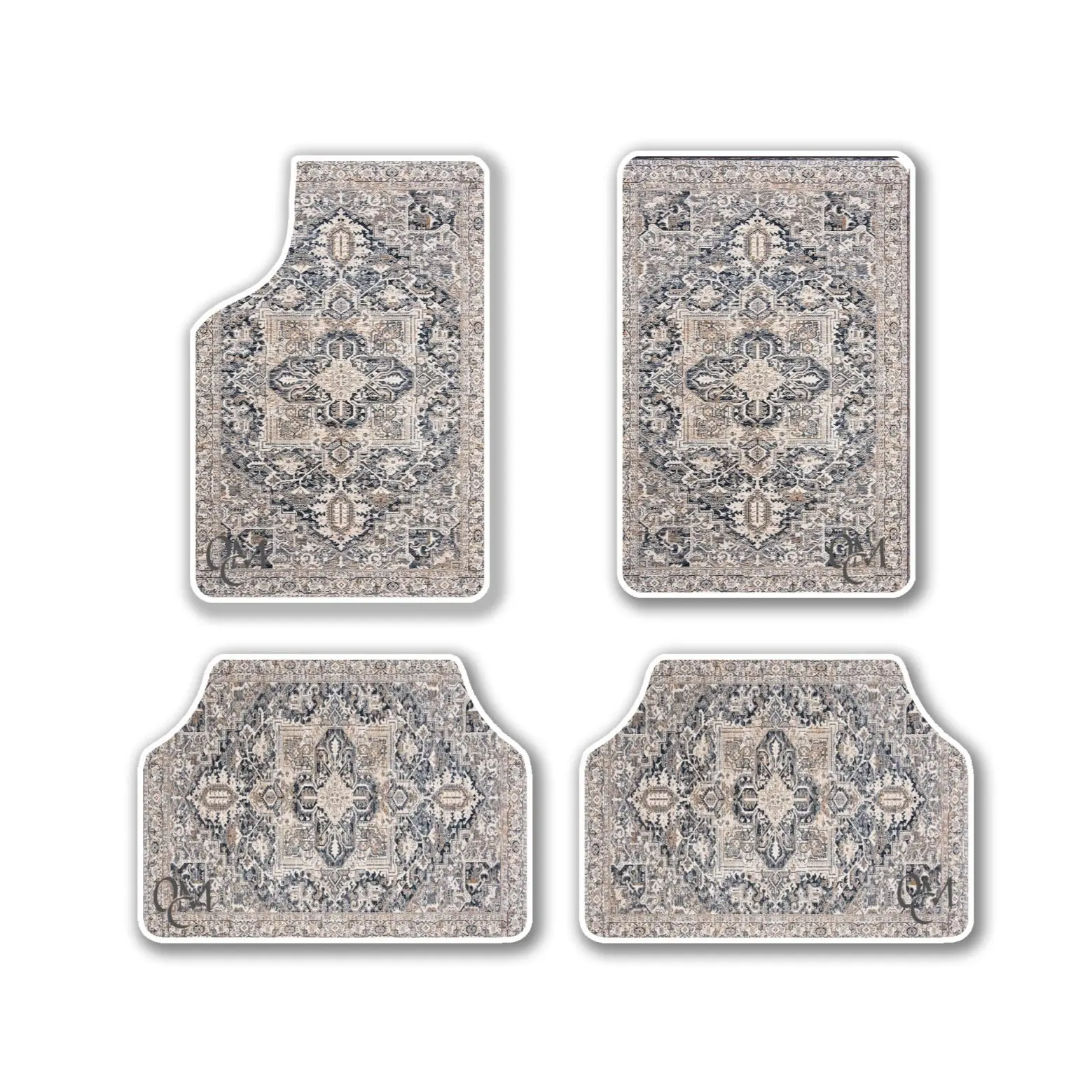 Retro Persian Ethnic-Style Car Mats That Are Dirt- And Wear-Resistant