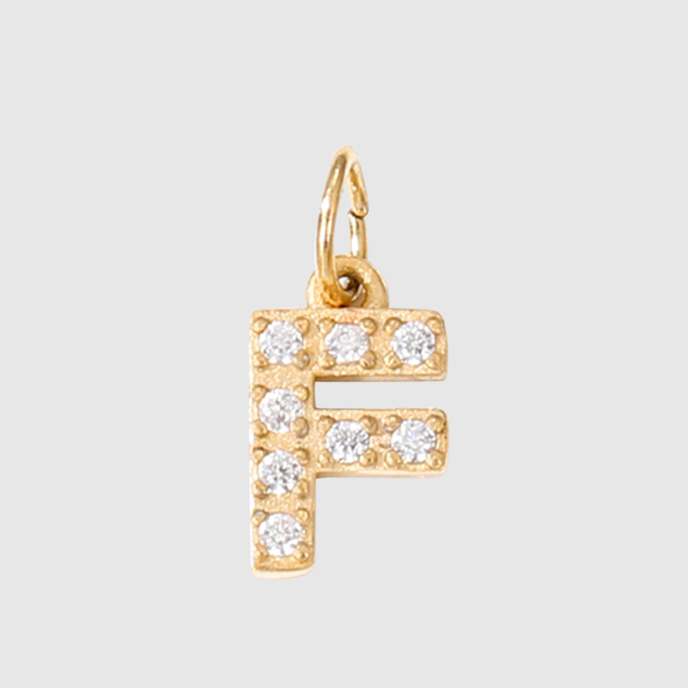 Diamond-encrusted Stainless Steel Jewelry Accessories Pendant
